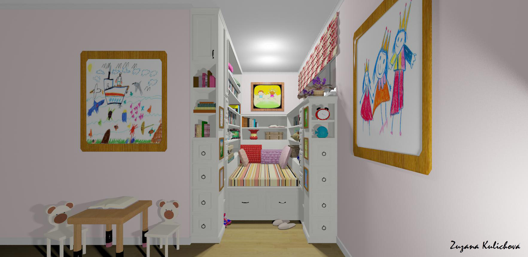 Návrh detskej izby (Stupava 7/2012)
